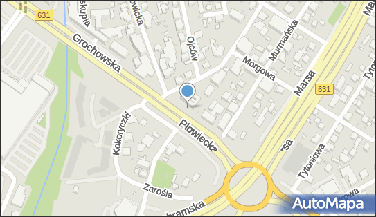 Podziemny, Płowiecka631637 1, Warszawa 04-501 - Hydrant