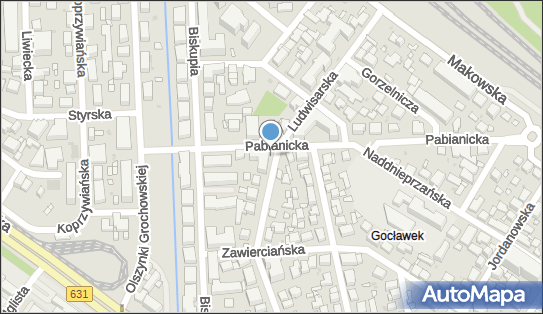 Podziemny, Pabianicka 43, Warszawa 04-219 - Hydrant