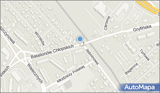 Podziemny, Batalionów Chłopskich, Szczecin 70-770 - Hydrant