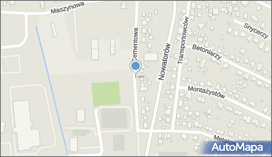 Podziemny, Cementowa 10, Gdańsk 80-298 - Hydrant