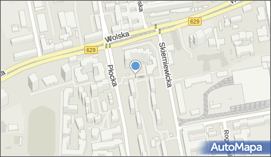 Podziemny, Płocka 14, Warszawa 01-231 - Hydrant