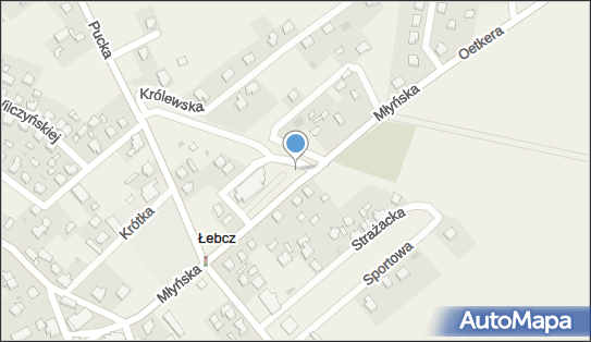 Podziemny, Młyńska, Łebcz 84-103 - Hydrant