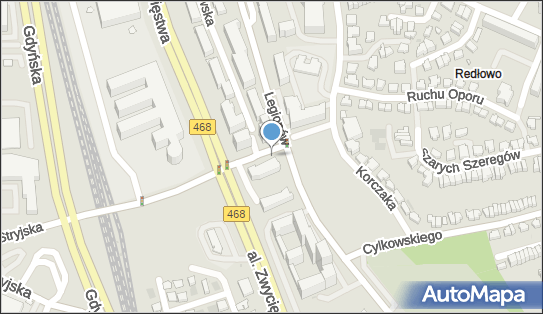 Podziemny, Stryjska, Gdynia 81-506 - Hydrant