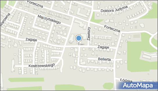 Podziemny, Zagaje 40, Kraków 30-437 - Hydrant