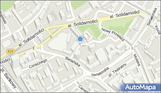 Podziemny, Daniłowiczowska, Warszawa 00-084 - Hydrant