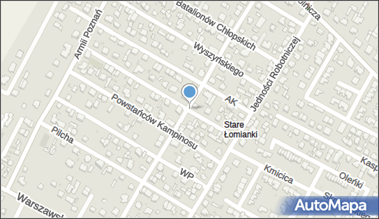 Podziemny, Mikołaja Reja, Łomianki 05-092 - Hydrant