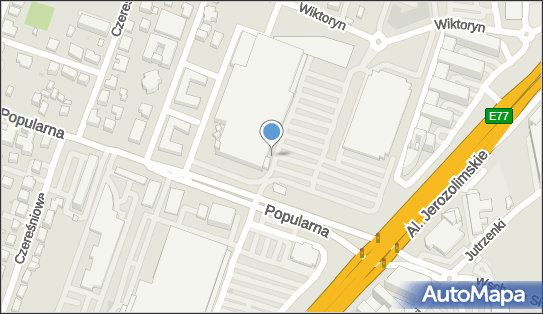 Podziemny, Popularna 71, Warszawa 02-473 - Hydrant