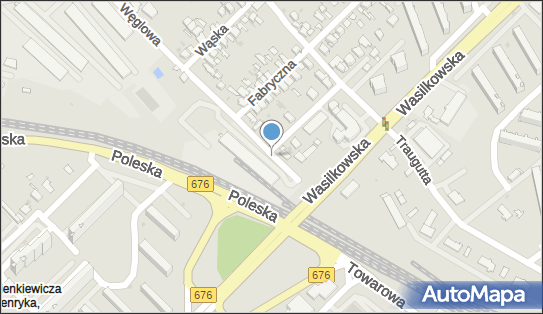 Podziemny, Węglowa, Białystok 15-121 - Hydrant