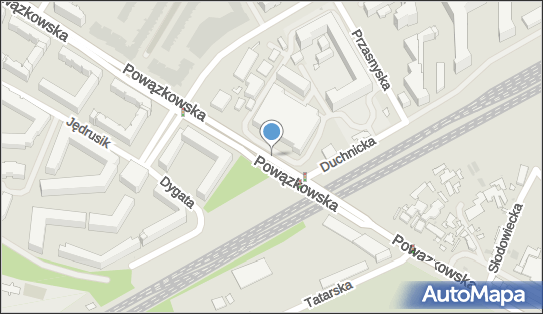 Podziemny, Powązkowska, Warszawa 01-797 - Hydrant