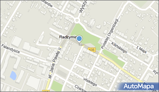 Podziemny, DW635, Konstytucji 3 Maja, Radzymin 05-250 - Hydrant