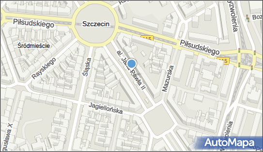Aleja Jana Pawła II w Szczecinie, Aleja Papieża Jana Pawła II 70-413, 70-415, 70-445, 70-453, 70-454 - Inne
