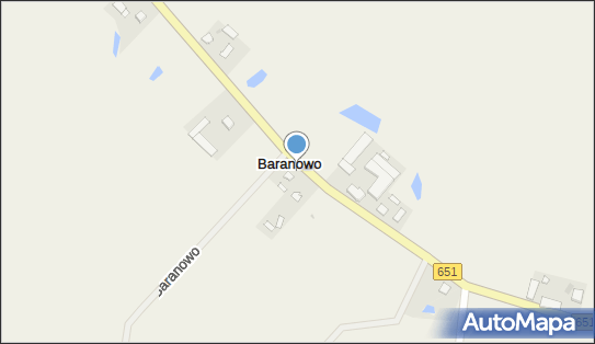 Baranowo (województwo podlaskie), Baranowo651, Baranowo 16-406 - Inne
