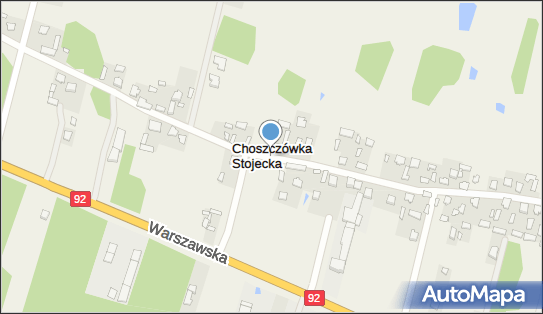 Choszczówka Stojecka, Choszczówka Stojecka - Inne