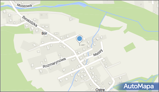 Ostre (województwo śląskie), Mniszka, Ostre 34-324 - Inne