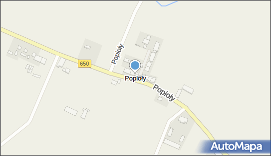 Popioły (województwo warmińsko-mazurskie), Popioły - Inne