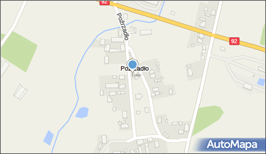 Poźrzadło (województwo lubuskie), Poźrzadło, Poźrzadło 66-233 - Inne