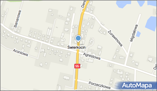 Świerkocin (województwo kujawsko-pomorskie), Kokosowa55 86-302 - Inne