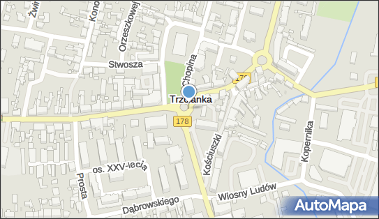 Trzcianka, Rondo Solidarności178180, Trzcianka 64-980 - Inne
