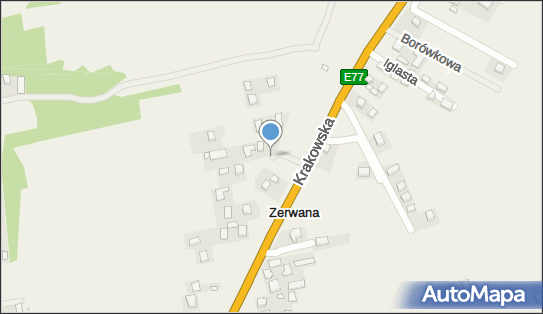Zerwana, KrakowskaE777 397, Wilczkowice 32-091 - Inne