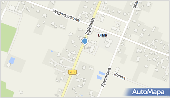 PaczkoPunkt InPost POP-BAA6, Zgierska 24, Biała 95-001, godziny otwarcia