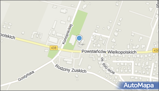 PaczkoPunkt InPost POP-BOW4, Powstańców Wielkopolskich 34 63-810, godziny otwarcia