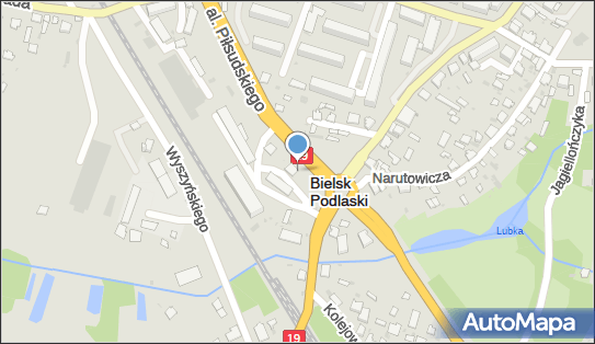 PaczkoPunkt InPost POP-BPD7, Al. Piłsudskiego 9, Bielsk Podlaski 17-100, godziny otwarcia