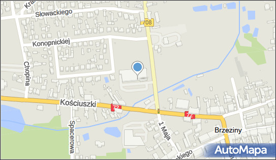 PaczkoPunkt InPost POP-BRN7, Waryńskiego 1B LOK.6, Brzeziny 95-060, godziny otwarcia