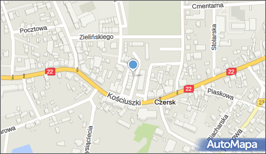 PaczkoPunkt InPost POP-CZR5, Ostrowskiego 5, Czersk 89-650, godziny otwarcia