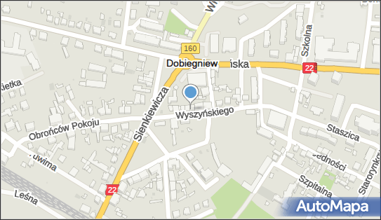 PaczkoPunkt InPost POP-DOI1, Wyszyńskiego 2B, Dobiegniew 66-520, godziny otwarcia