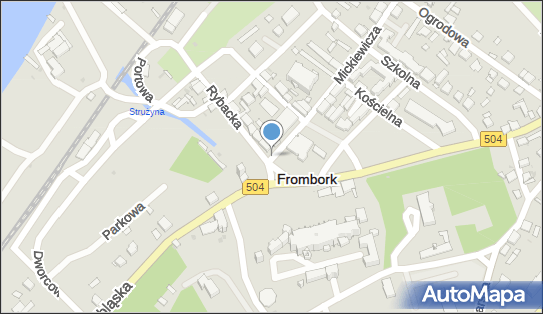 PaczkoPunkt InPost POP-FRO1, Rybacka 2, Frombork 14-530, godziny otwarcia