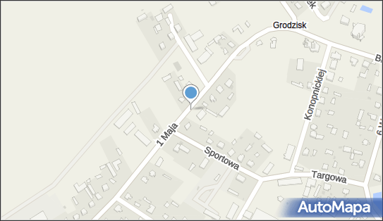 PaczkoPunkt InPost POP-GOK2, 1 Maja 7, Grodzisk 17-315, godziny otwarcia