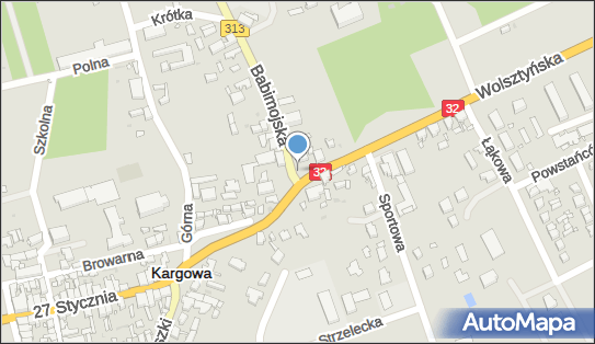 PaczkoPunkt InPost POP-KAG5, Babimojska 18, Kargowa 66-120, godziny otwarcia