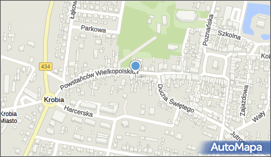 PaczkoPunkt InPost POP-KBA1, Powstańców Wielkopolskich 12, Krobia 63-840, godziny otwarcia