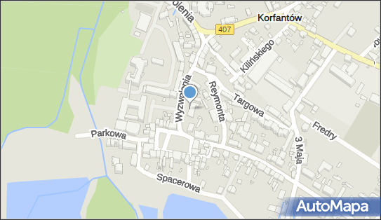PaczkoPunkt InPost POP-KOF1, Wyzwolenia 2, Korfantów 48-317, godziny otwarcia