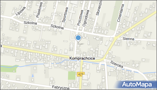 PaczkoPunkt InPost POP-KOH2, Kościelna 2, Komprachcice 46-070, godziny otwarcia