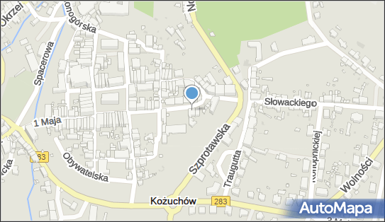 PaczkoPunkt InPost POP-KZC4, Daszyńskiego 10, Kożuchów 67-120, godziny otwarcia