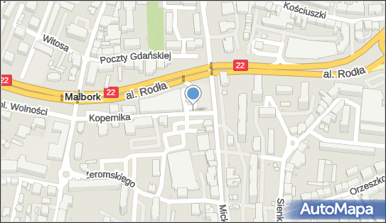 PaczkoPunkt InPost POP-MAL9, Kopernika 22, Malbork 82-200, godziny otwarcia