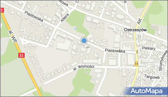 PaczkoPunkt InPost POP-ORS1, Piastowska 1A, Ostrzeszów 63-500, godziny otwarcia