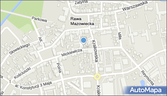 PaczkoPunkt InPost POP-RWM3, Mickiewicza 13, Rawa Mazowiecka 96-200, godziny otwarcia