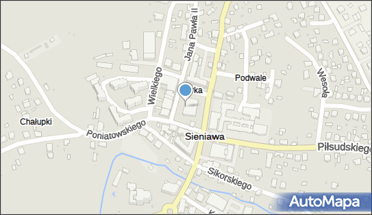 PaczkoPunkt InPost POP-SEN3, Rynek 1, Sieniawa 37-530, godziny otwarcia