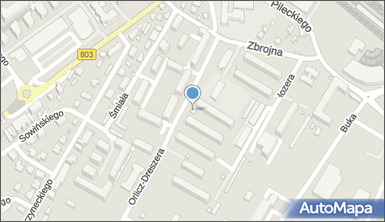 PaczkoPunkt InPost POP-SIE29, Orlicz - Dreszera 9A, Siedlce 08-110, godziny otwarcia