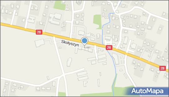 PaczkoPunkt InPost POP-SKY1, Skołyszyn 490, Skołyszyn 38-242, godziny otwarcia