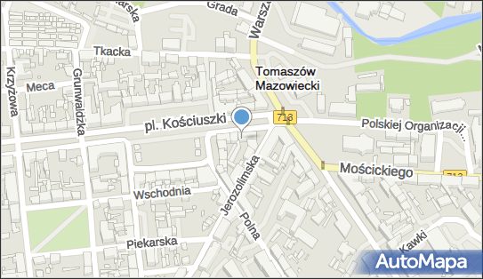 PaczkoPunkt InPost POP-TMS7, Plac Kościuszki 1 97-200, godziny otwarcia