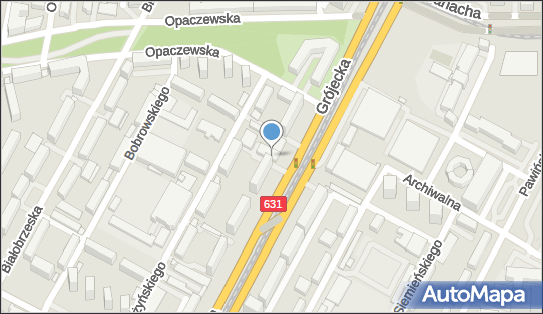PaczkoPunkt InPost POP-WAW587, Grójecka 110, Warszawa 02-367, godziny otwarcia