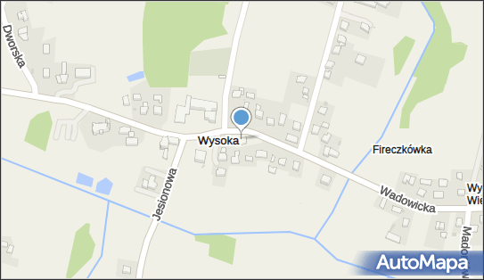 PaczkoPunkt InPost POP-WYK2, Wadowicka 18, Wysoka 34-105, godziny otwarcia