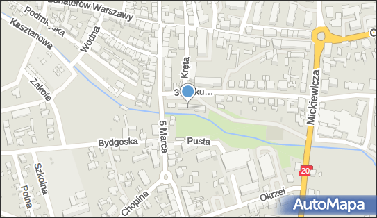 PaczkoPunkt InPost POP-ZCN1, 3 Pułku Piechoty 27, Złocieniec 78-520, godziny otwarcia