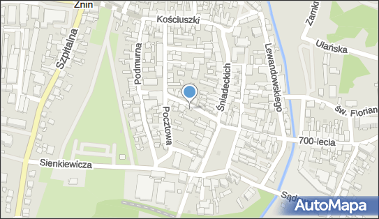 PaczkoPunkt InPost POP-ZNI8, Średnia 1C, Żnin 88-400, godziny otwarcia