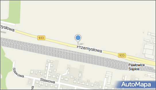 Kontrola ITD, DW 933, Pawłowice - Inspekcja Transportu Drogowego