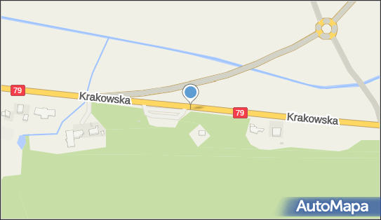 Kontrola ITD, DK 79, Zabierzów - Inspekcja Transportu Drogowego
