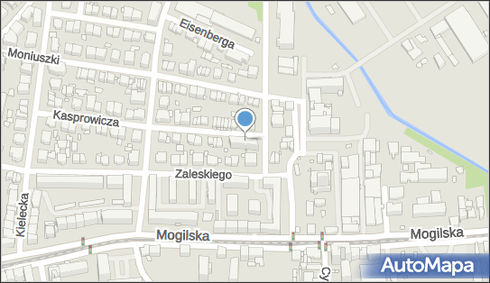 kasprowicza kraków mapa Wydział Skarbu Miasta, Jana Kasprowicza 29, Kraków 31 523 